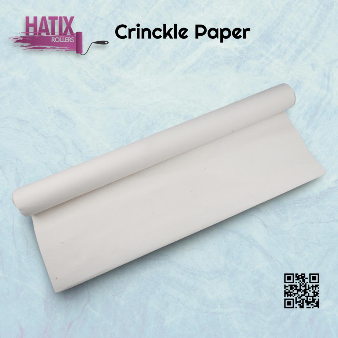 CRINKLE AND DAMPLE PAPER